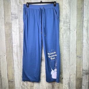 Disney Bibbidi Bobbidi Boo Large(12-14) Blue Sleep Pants w/Front Pockets